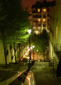 Montmartre le soir